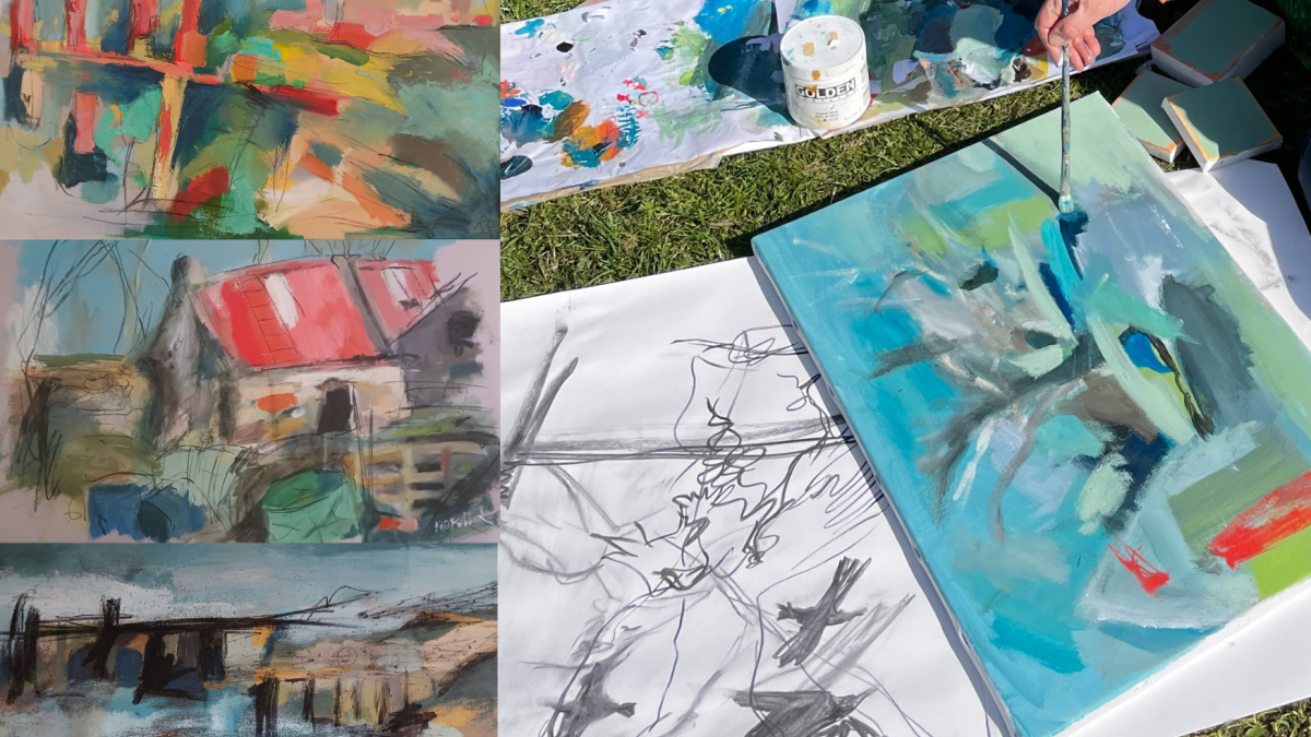 Kate Rebbeck painting