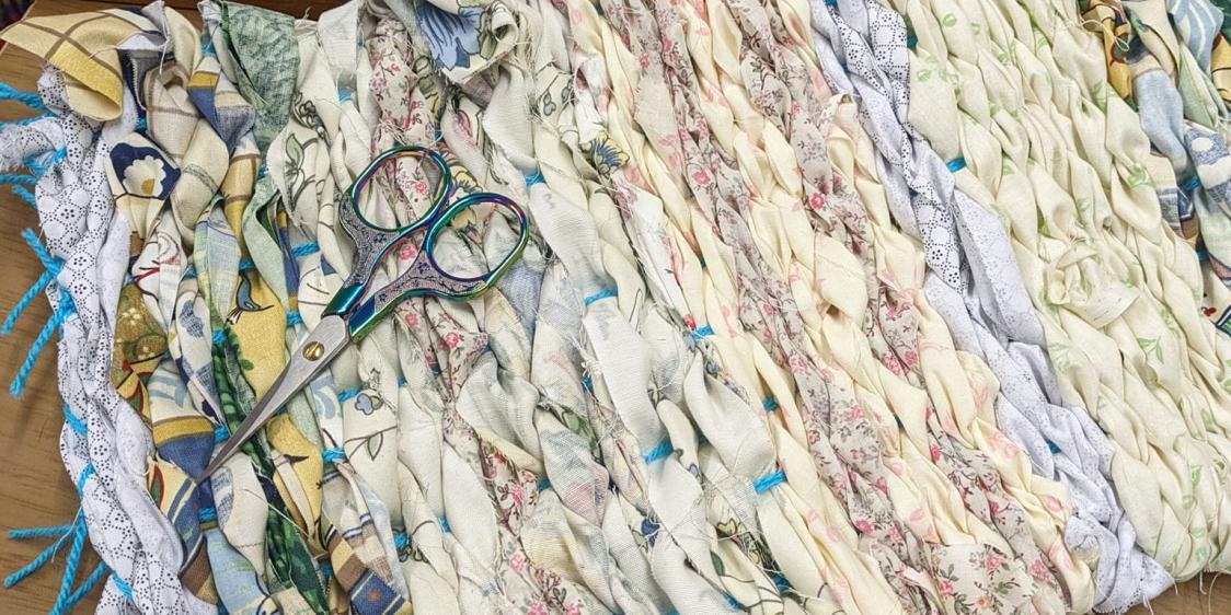 Rag Rugs on a Peg Loom with Christine Casey | Creative Peninsula